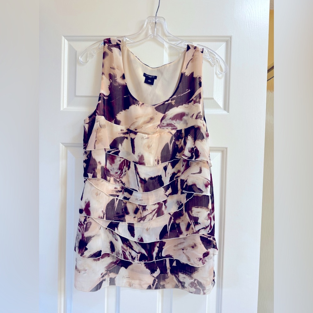 Tiered Front Ruffle Tank